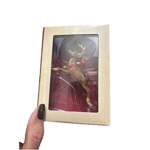 NEW Hallmark Keepsake Twas the Night Before Christmas "Tiny Reindeer" Ornament